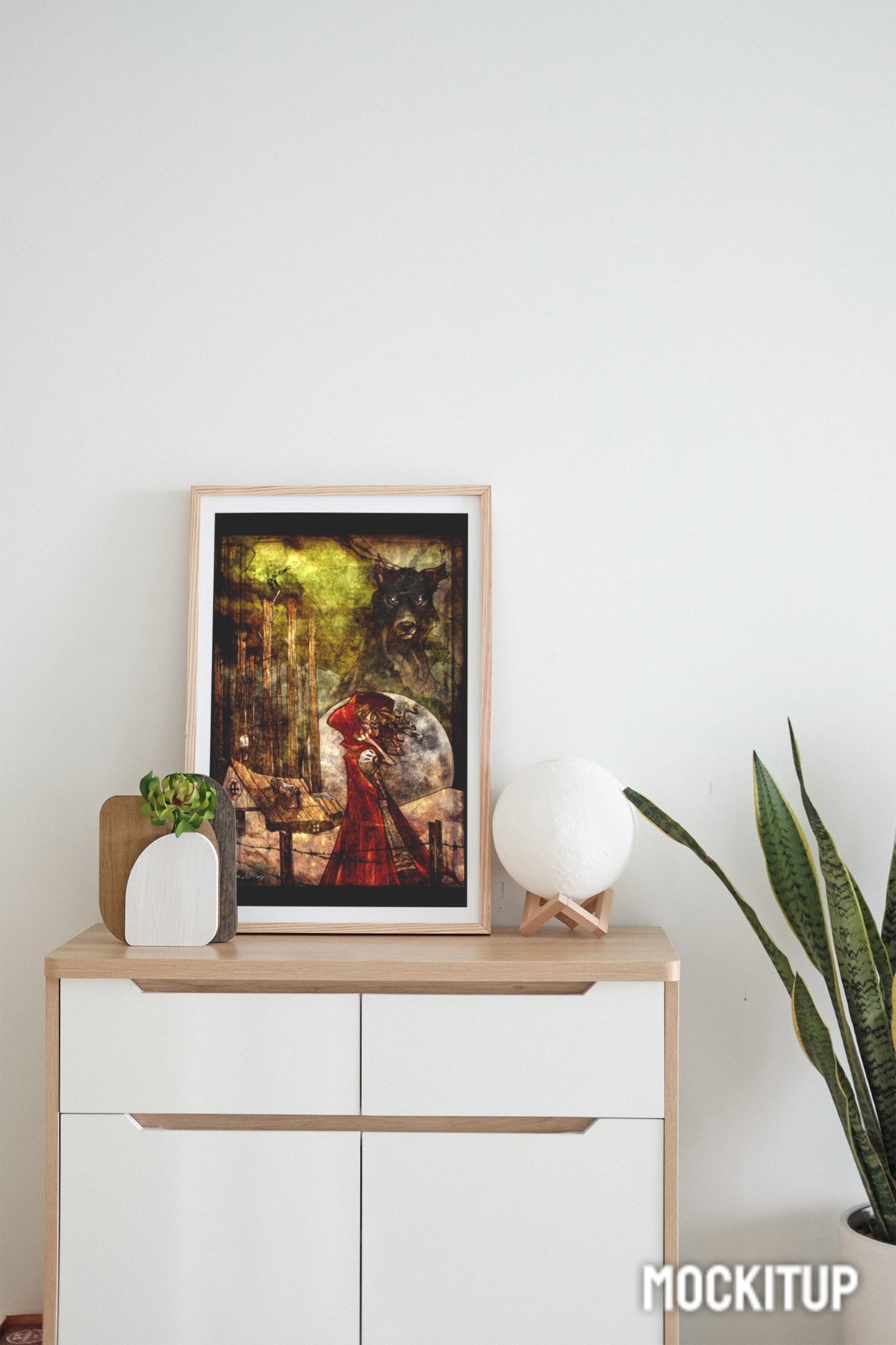 Póster Decorativo Gótico Alicia en el País de las Maravillas - Alicia Dark Creepy Gótico