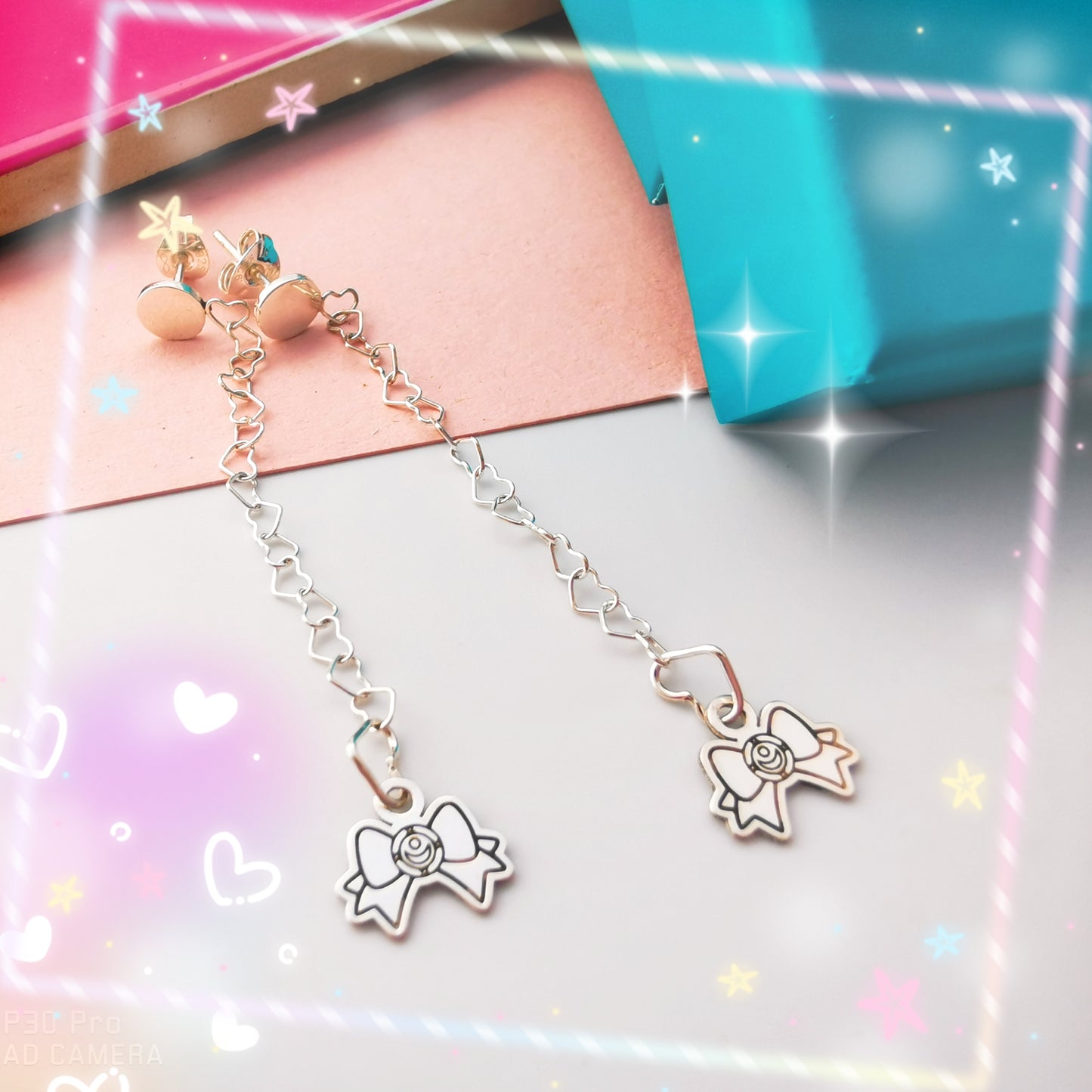 Pendientes Anime Sailor - Plata de ley