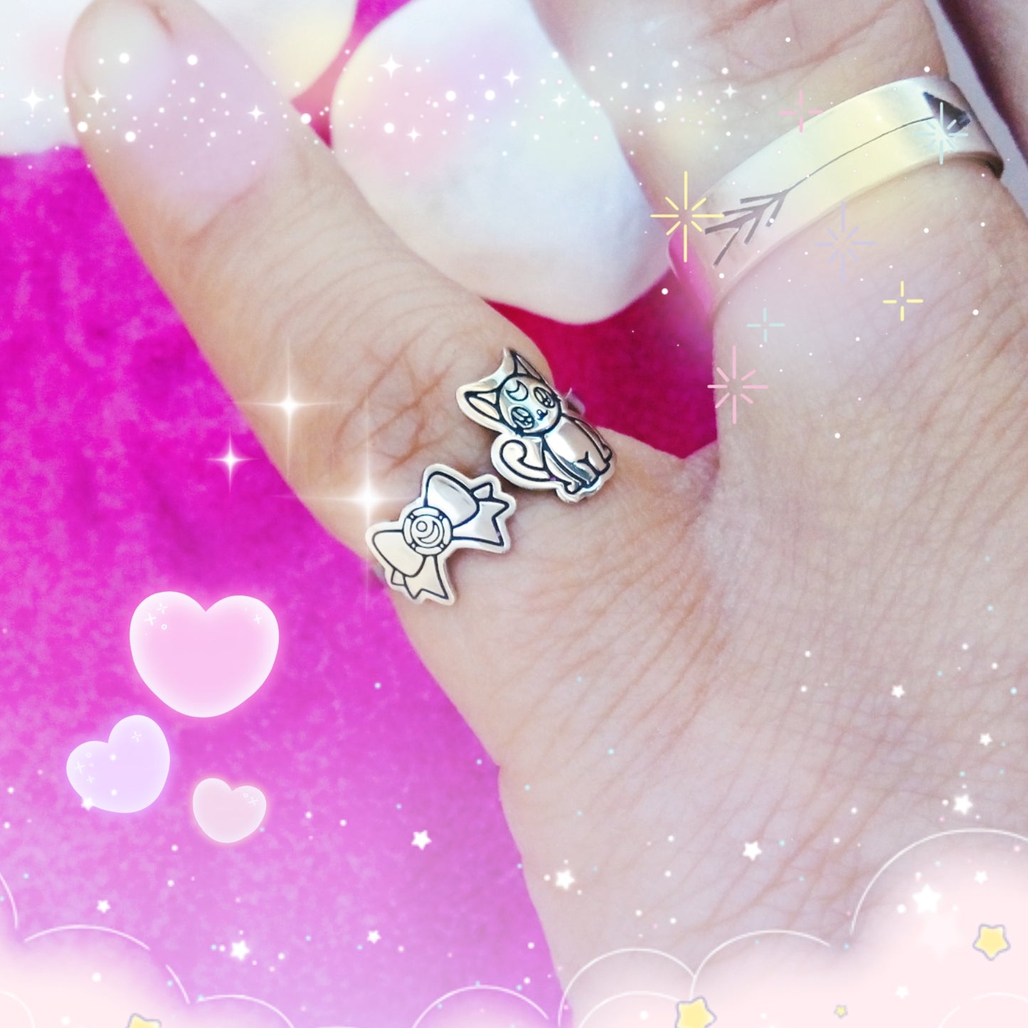 Anillo Anime Sailor - Plata de ley 925