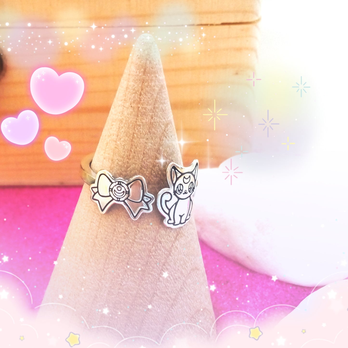 Anillo Anime Sailor - Plata de ley 925