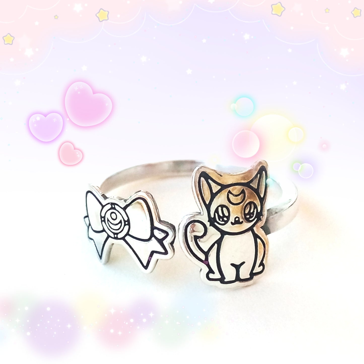 Anillo Anime Sailor - Plata de ley 925