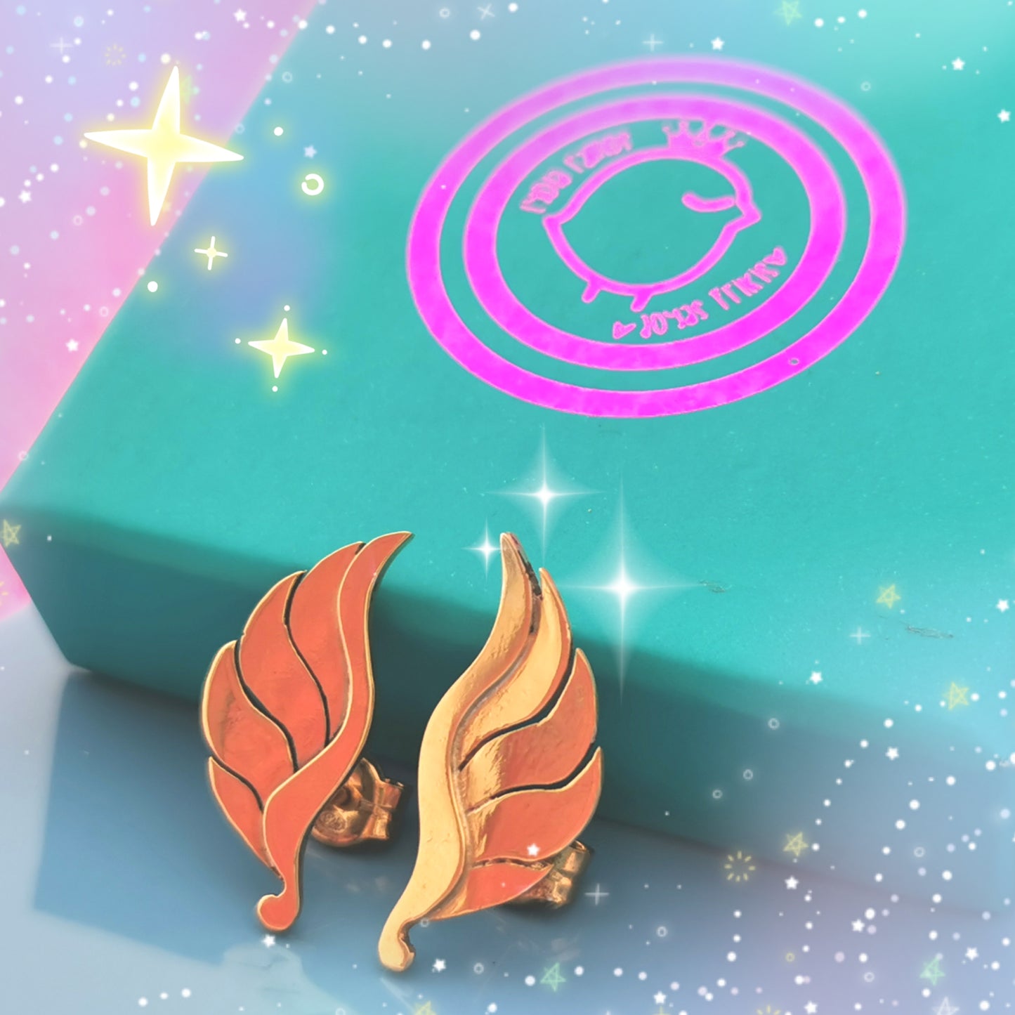 Pendientes Masters She-Ra Alas de Valquiria - Plata de ley 925