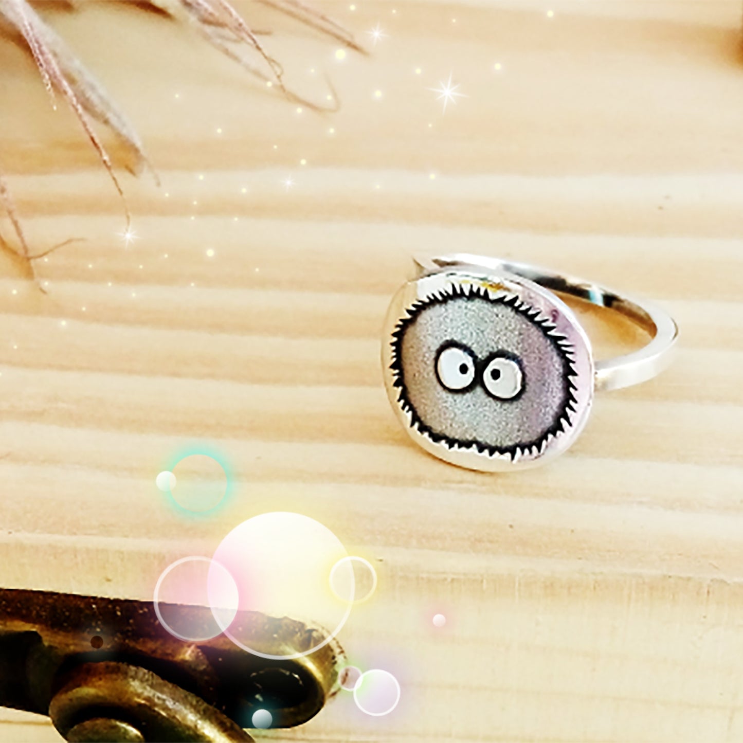 Anillo Anime Mitologia Japonesa Plata de Ley