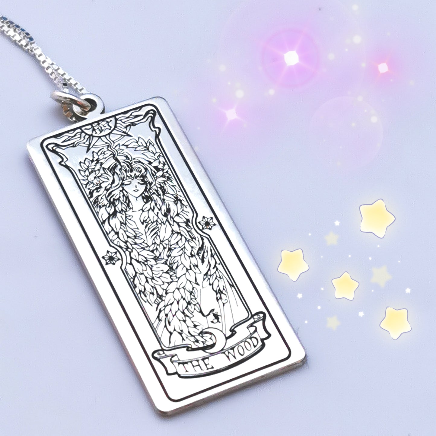 Colgante Anime Cartas de Clow Sakura - Plata de Ley