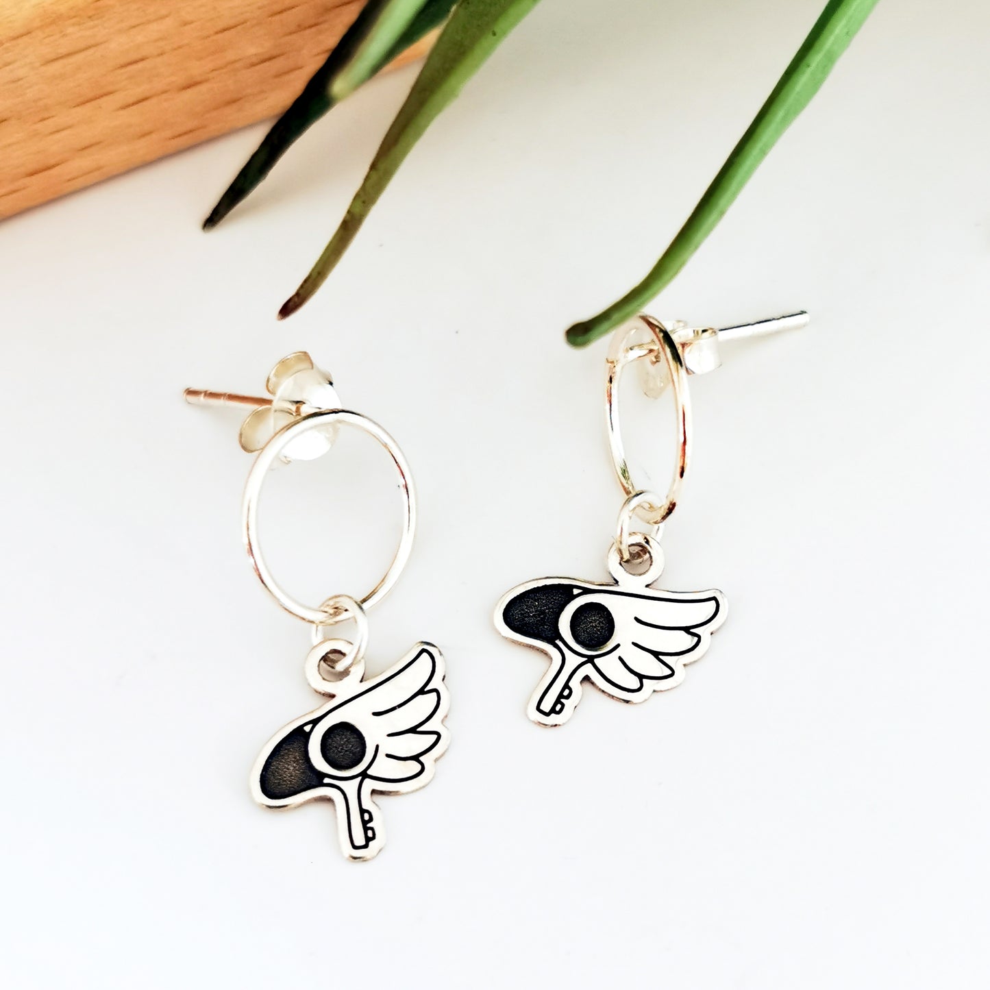Pendiente Plata de Ley Anime - Sakura Card Captor