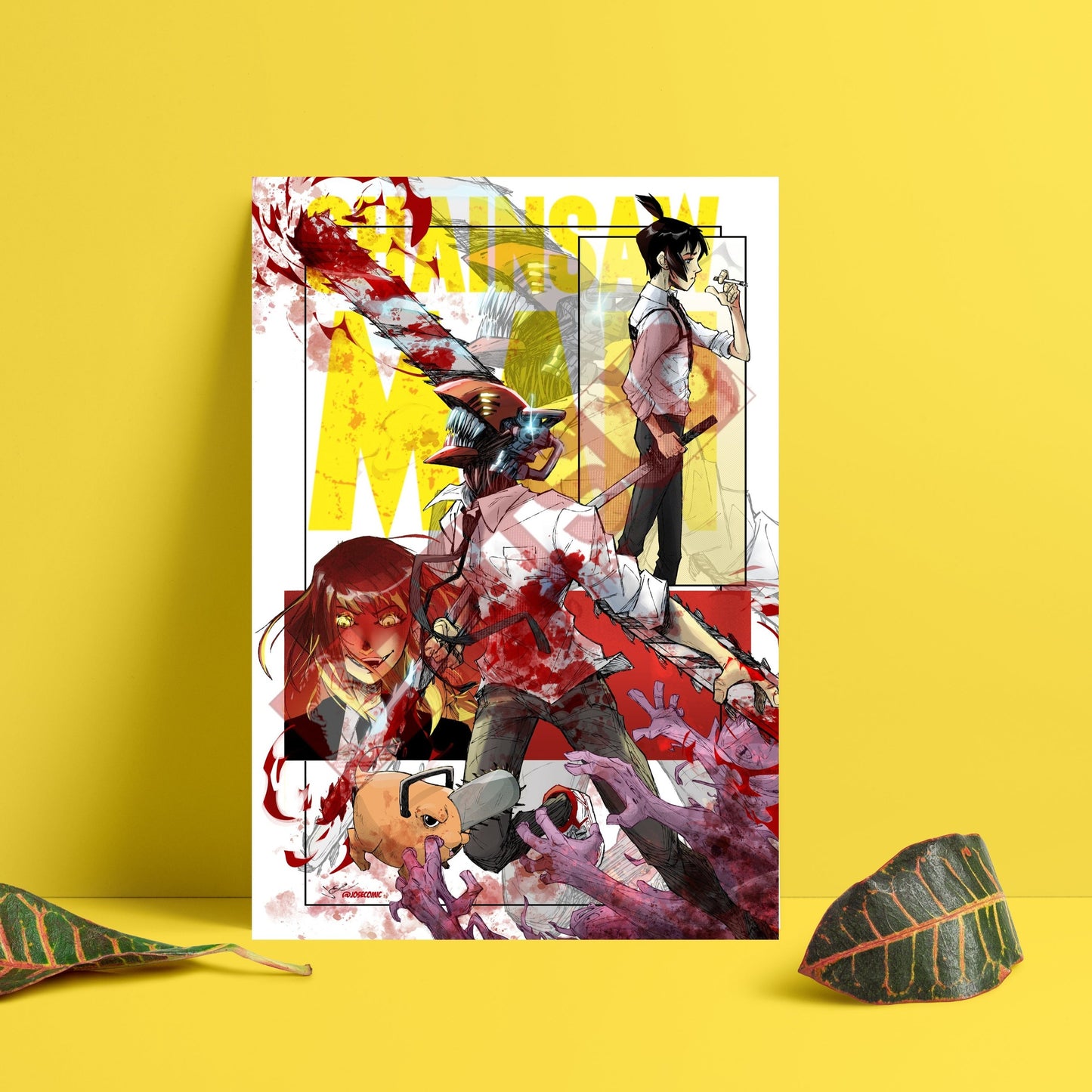 Póster Anime Chain- Póster Anime