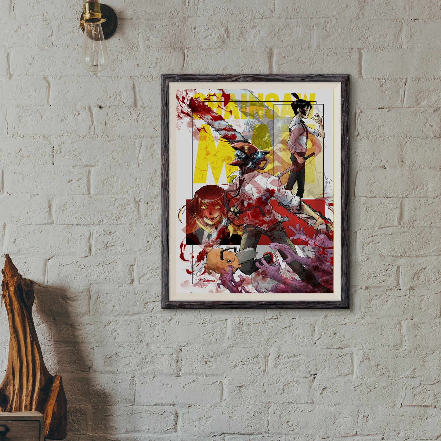 Póster Anime Chain- Póster Anime