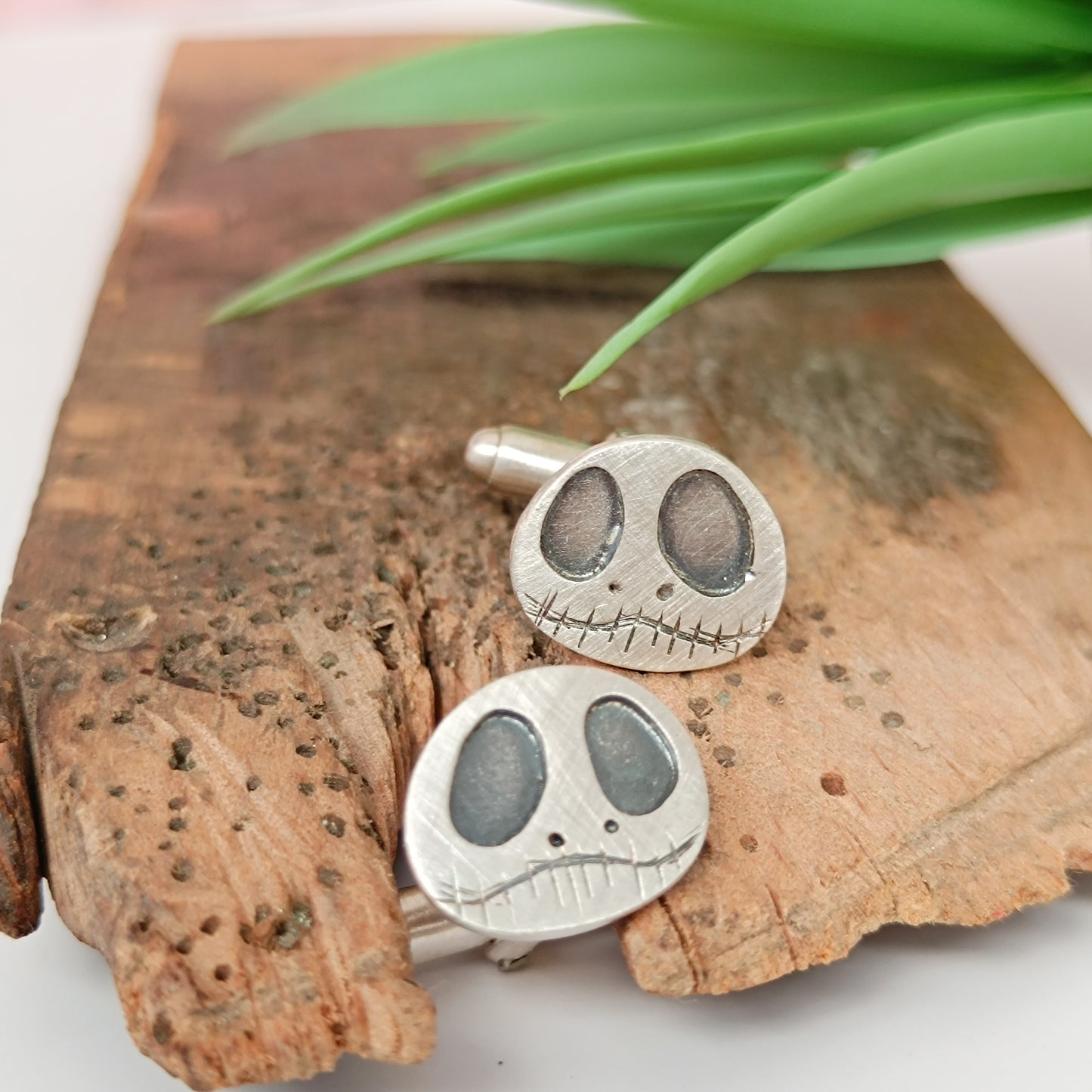 Gemelos Calaveras Moda Gótica Jack