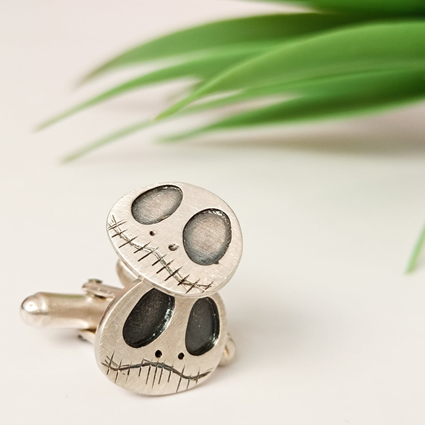 Gemelos Calaveras Moda Gótica Jack