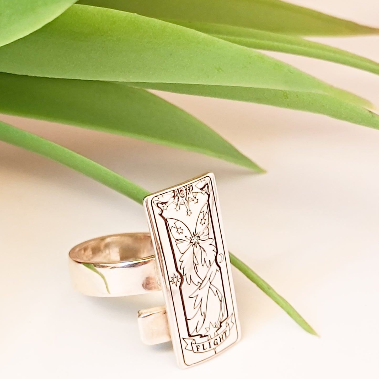 Anillo Anime Kawaii Magical Girls Carta Tarot
