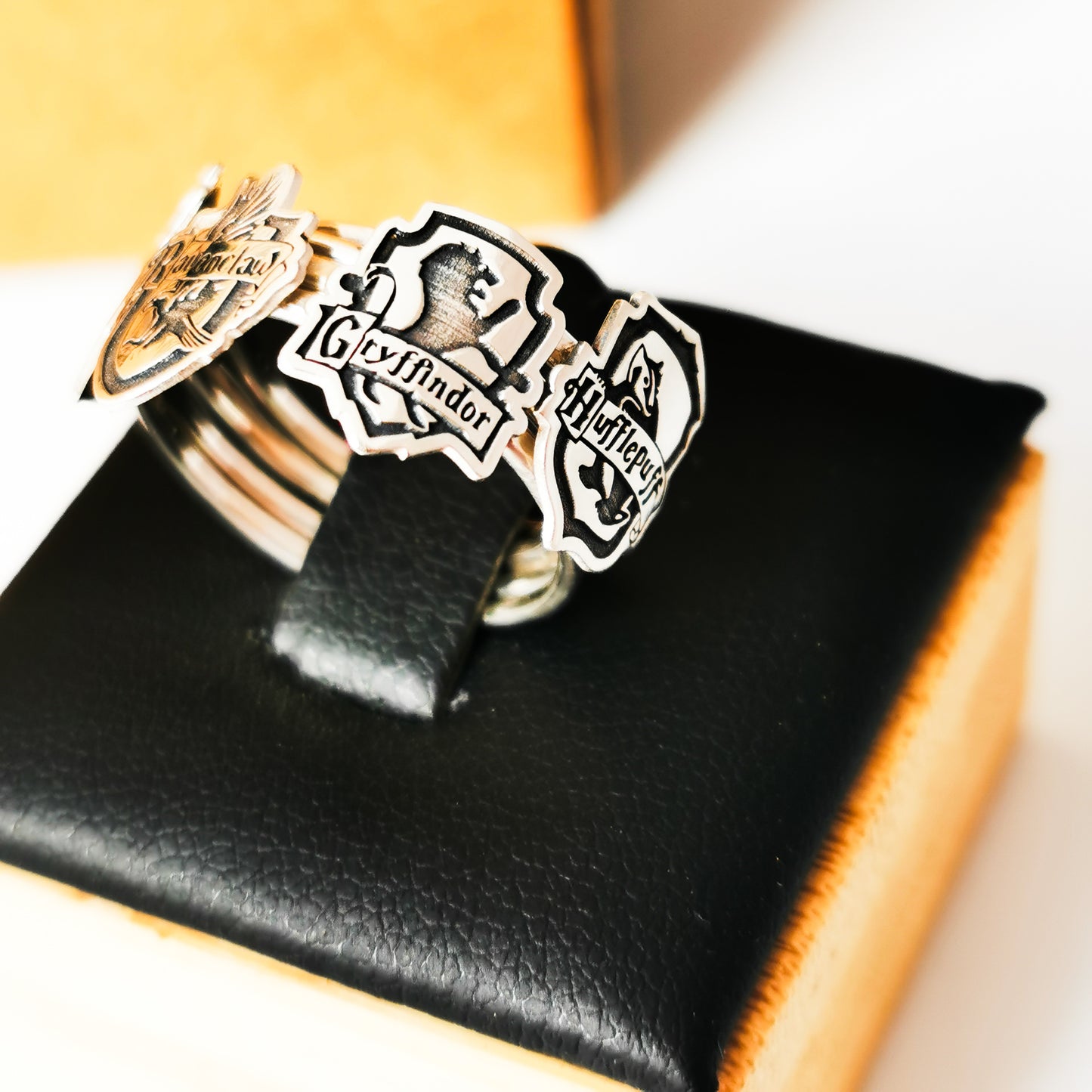 Anillos Mágicos Casas Escudos Amuletos - Plata de ley 925