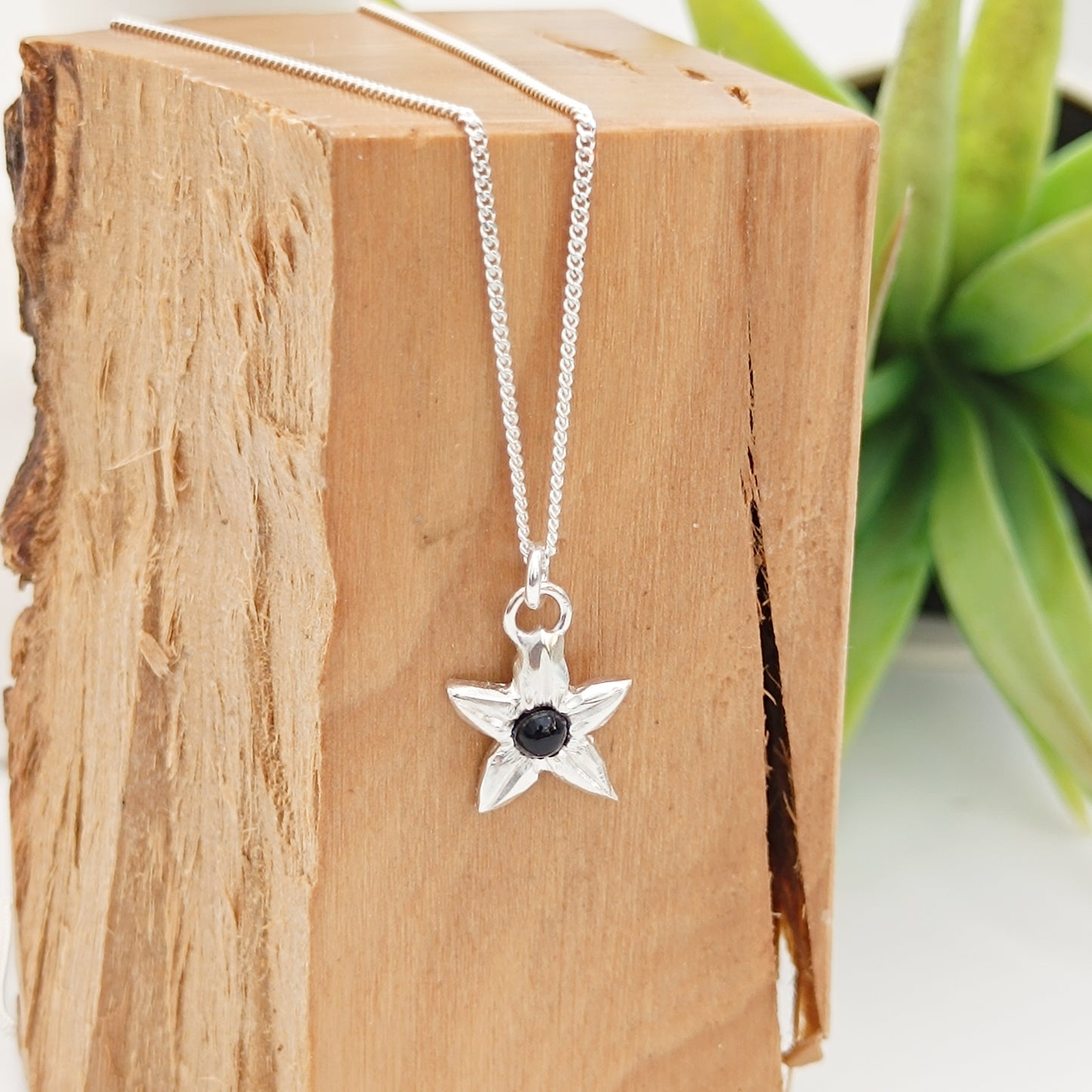 Colgante Belladona y Onix natural