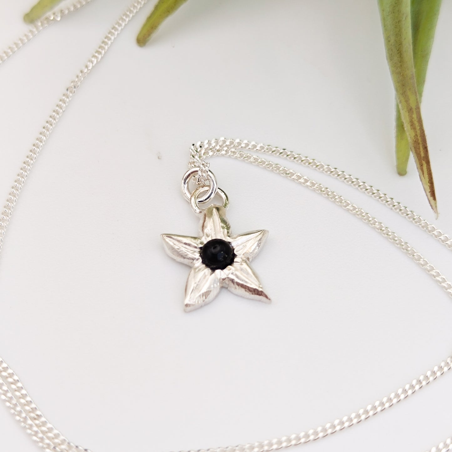 Colgante Belladona y Onix natural