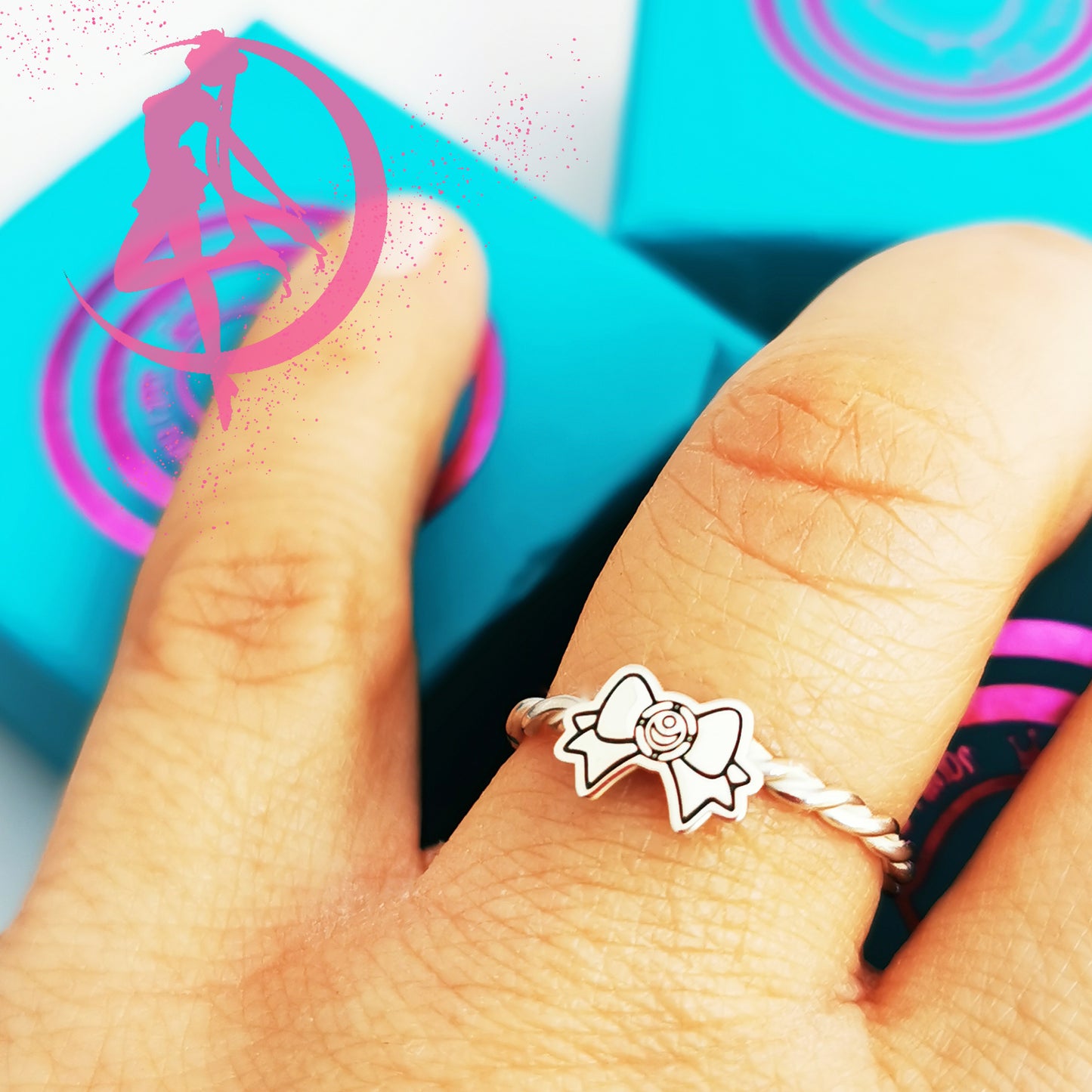 Anillos Anime Sailors Plata de ley