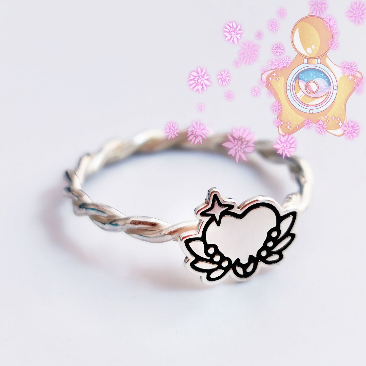 Anillos Anime Sailors Plata de ley
