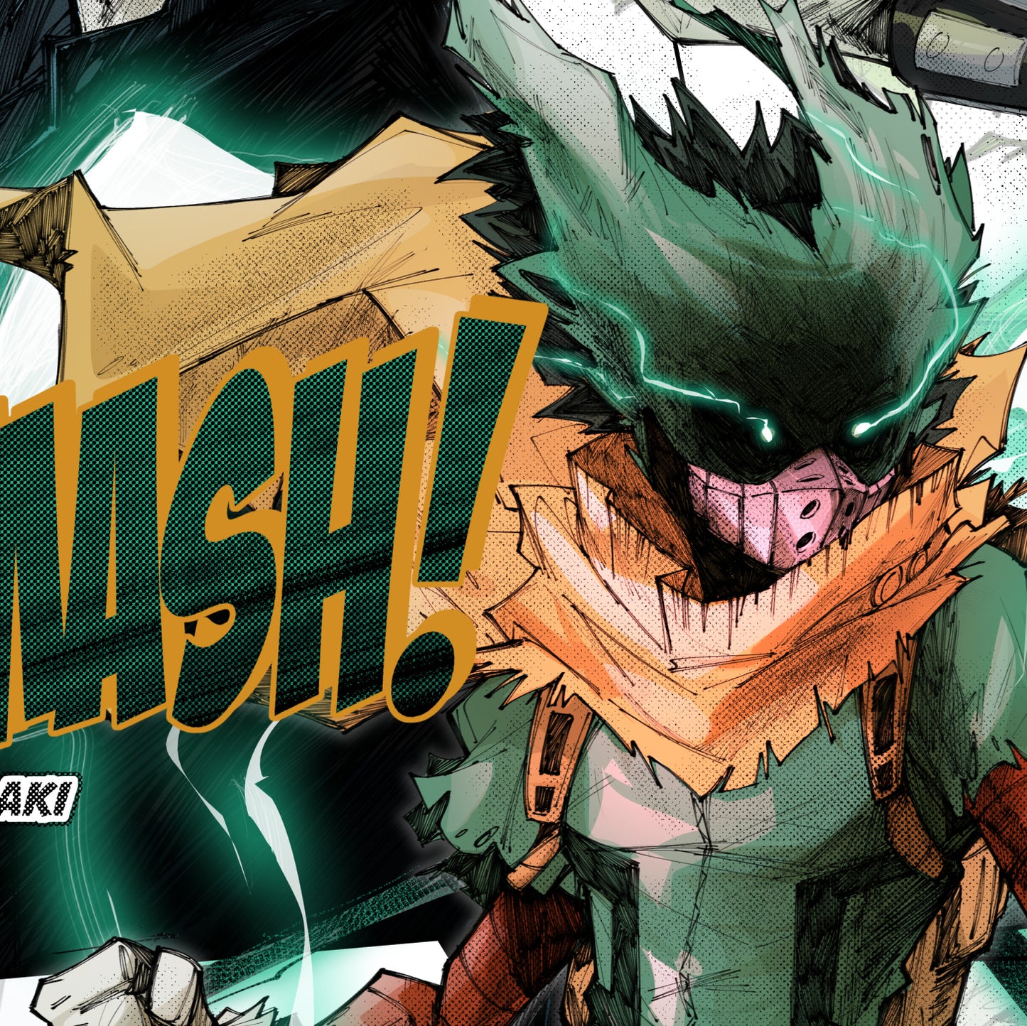 Poster Decorativo My Hero Deku