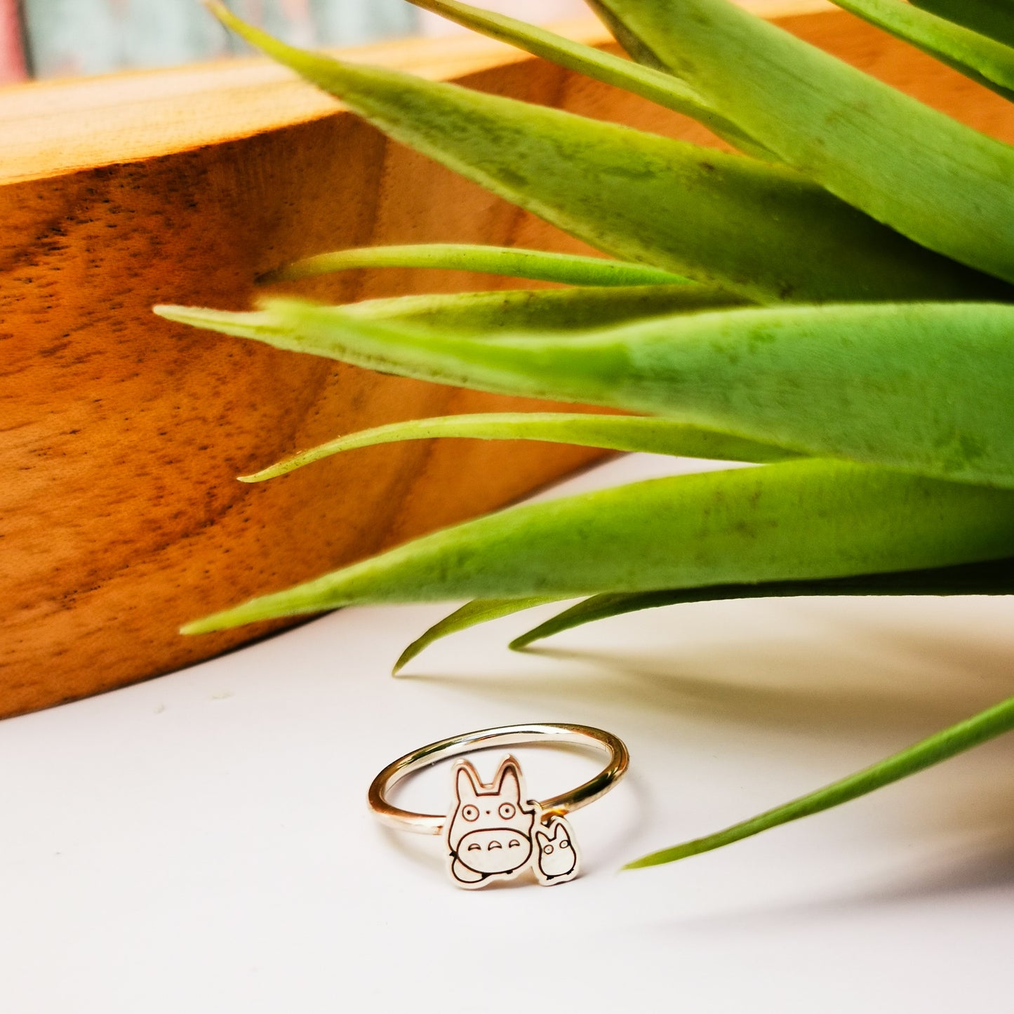 Anillo Anime Conejitos - Plata de Ley