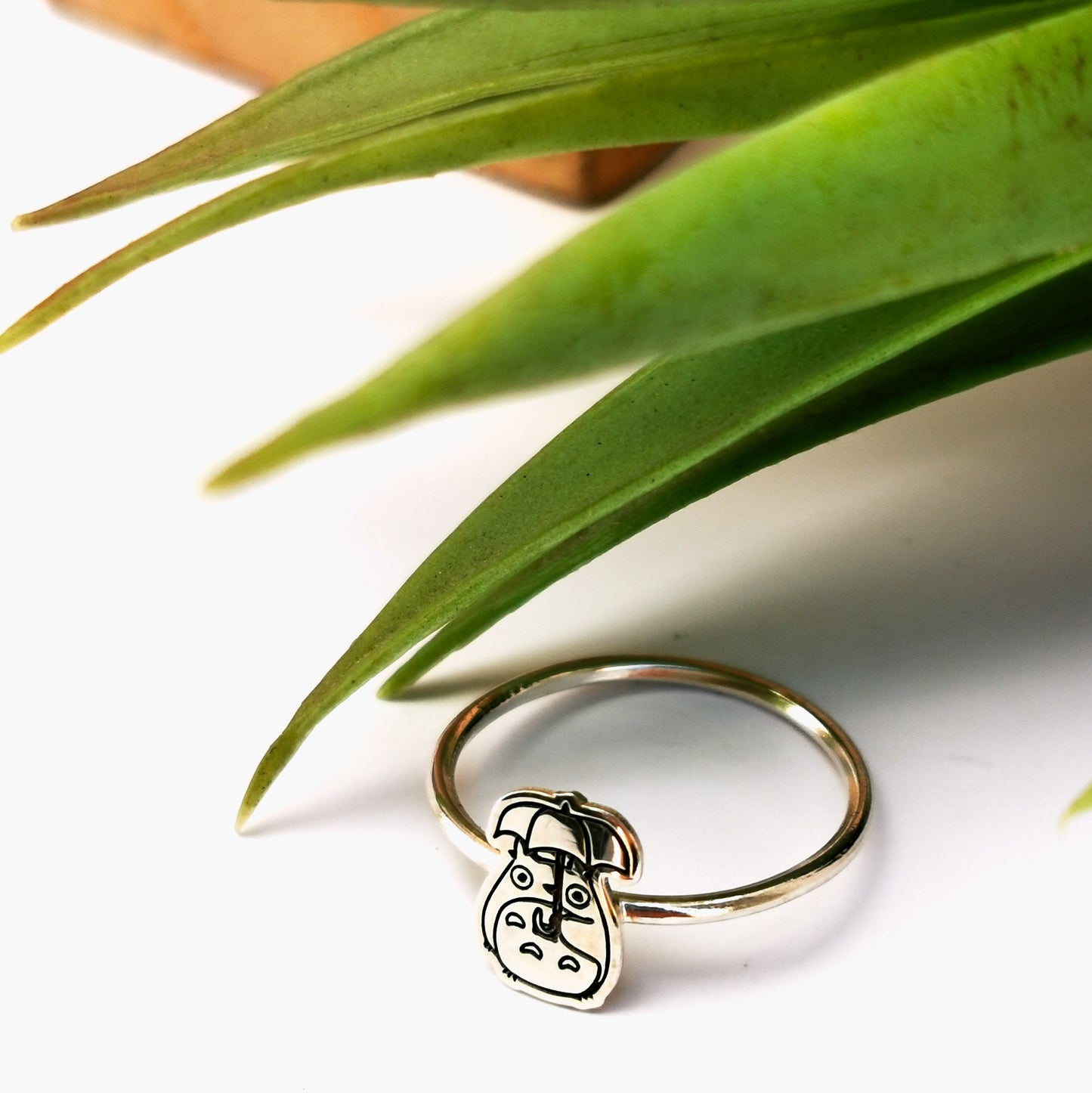 Anillo Anime Conejitos - Plata de Ley
