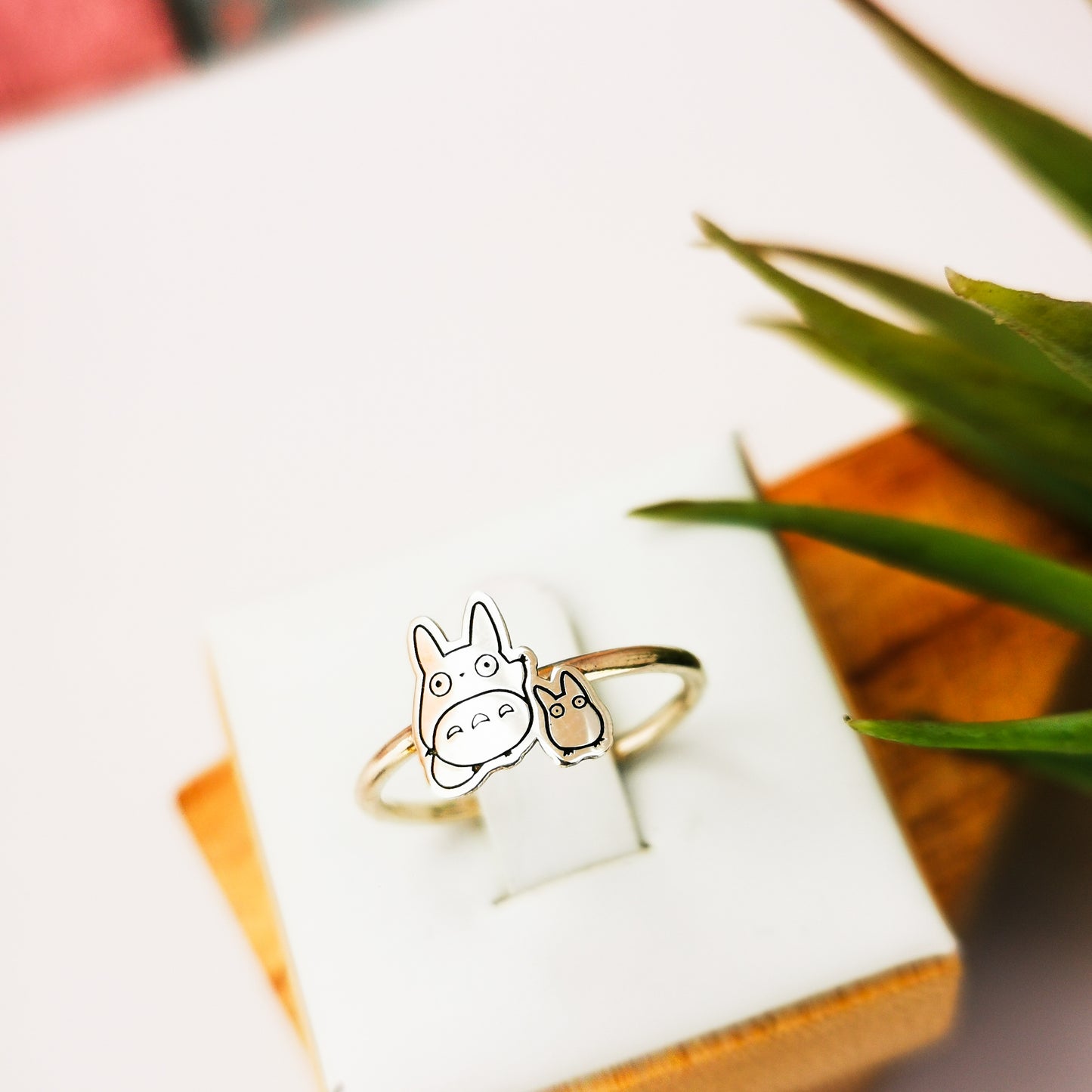 Anillo Anime Conejitos - Plata de Ley