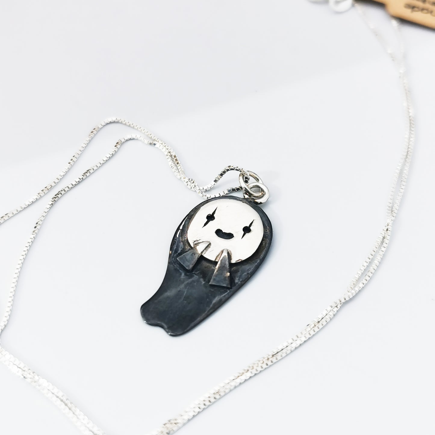 Colgante Sin Cara Mitología Japonesa Yokais plata de Ley