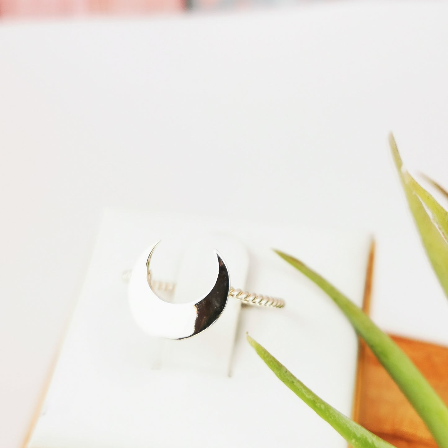Anillos Luna Anime Sailor Plata de Ley