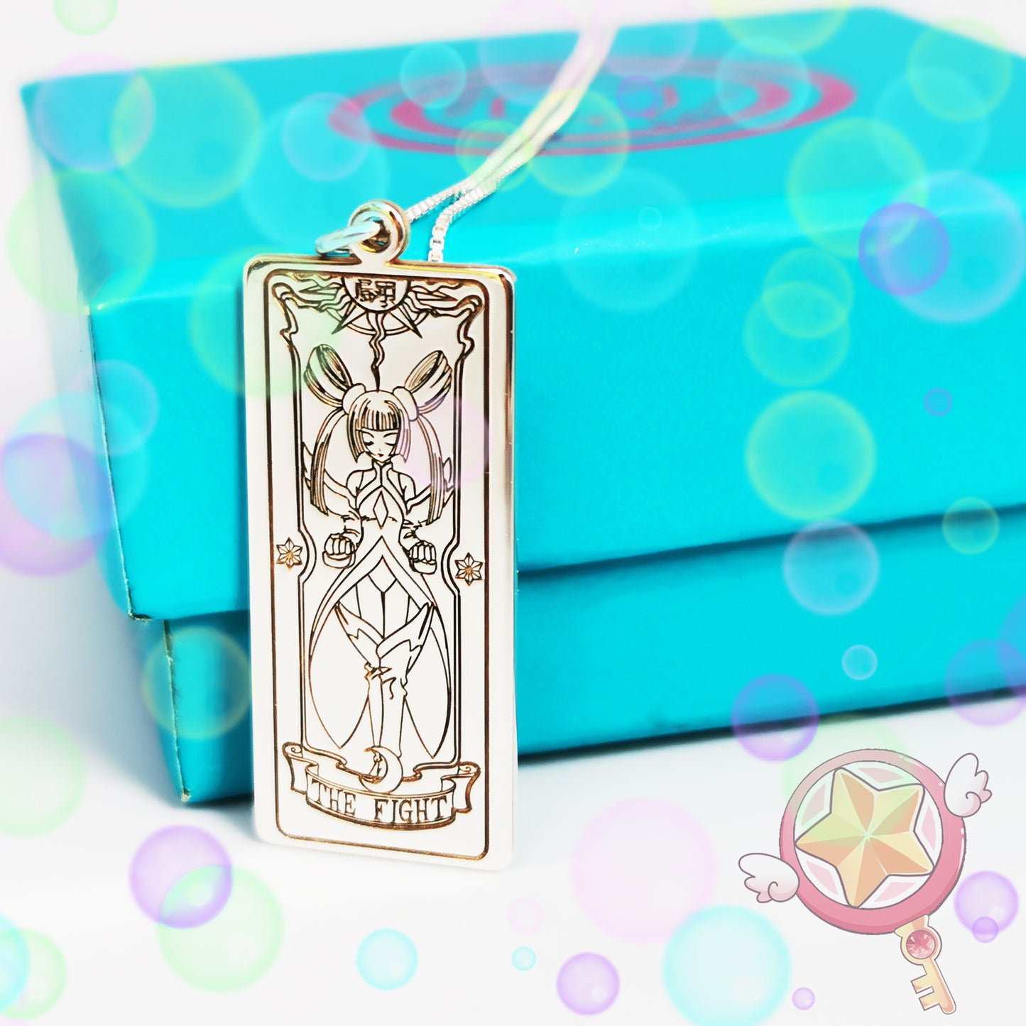 Colgante Anime Cartas de Clow Sakura - Plata de Ley