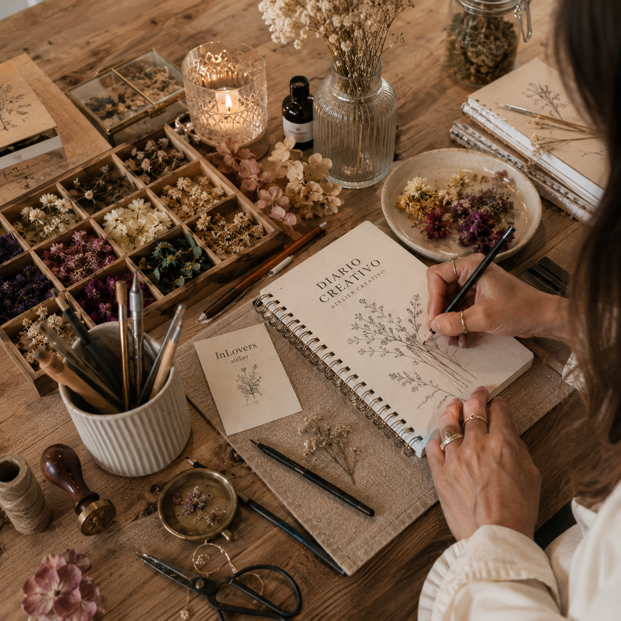 Atelier Creativo, Crea, desconecta y llévate una historia hecha con tus propias manos.