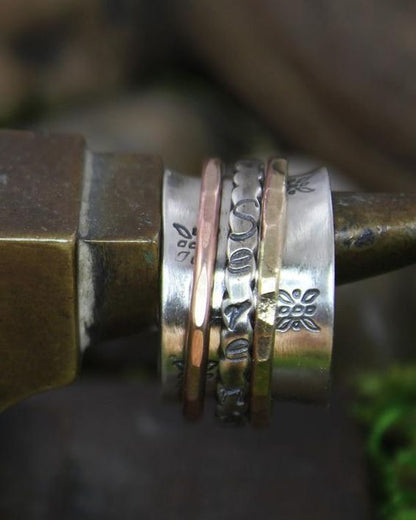 Diseña y crea tu anillo antiestrés en plata